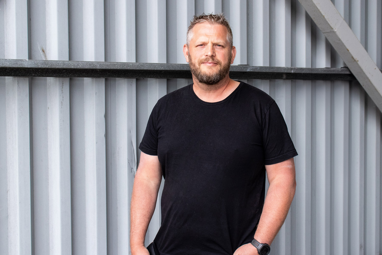 Andreas Fagerberg på Blüchers Entreprenad