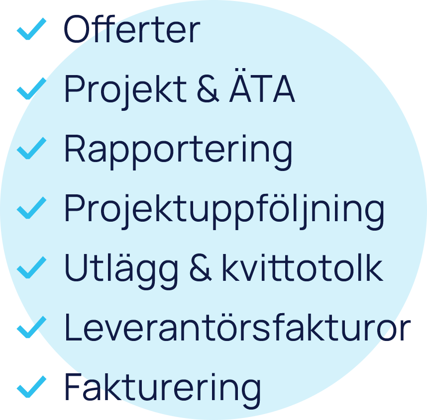 Från offert till faktura
