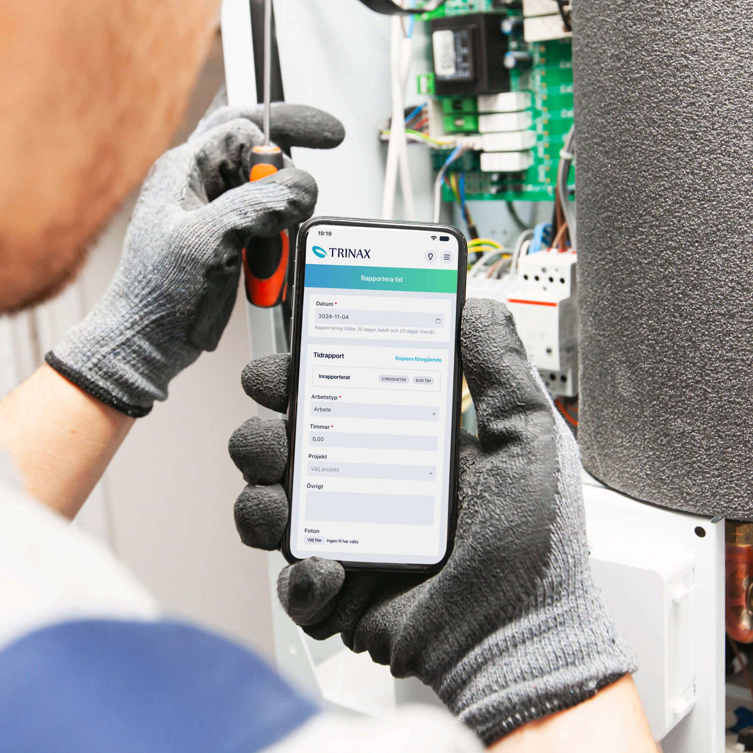 Projektverktyg för bygg